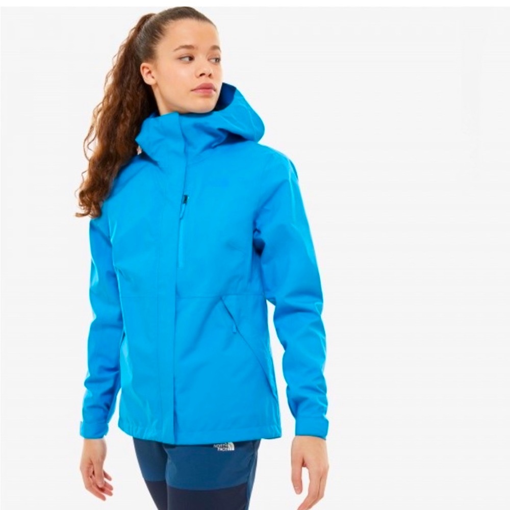 The North Face dryzzle futurelight jacket clear lake blue